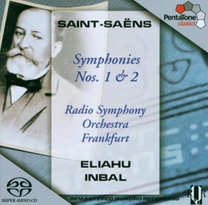 Saint-Saens - Sinfonien 1+2 i gruppen Musikk / SACD / Annet hos Bengans Skivbutik AB (2036415)