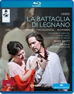 Verdi - Battaglia Di Legano (Blu-Ray) i gruppen Musikk / Musikkk Blu-Ray / Klassisk hos Bengans Skivbutik AB (2036480)