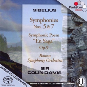 Sibelius - Sinfonien 5+7 i gruppen Musikk / SACD / Annet hos Bengans Skivbutik AB (2036494)