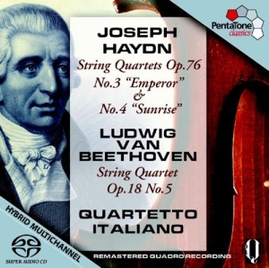 Haydn - Streichquartette Op.76 i gruppen Musikk / SACD / Annet hos Bengans Skivbutik AB (2036499)