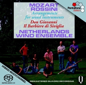 Mozart/Rossini - Bearbeitungen Für Blasinstrumente i gruppen Musikk / SACD / Klassisk hos Bengans Skivbutik AB (2036500)