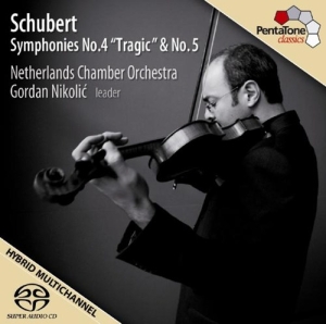 Schubert - Sinfonien 4+5 i gruppen Musikk / SACD / Klassisk hos Bengans Skivbutik AB (2036525)