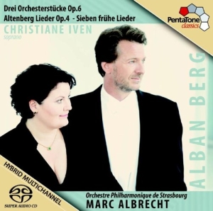 Berg/Strauss J - Orchesterstücke/Orchesterlieder i gruppen Musikk / SACD / Annet hos Bengans Skivbutik AB (2036540)