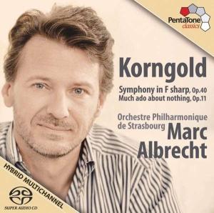 Korngold - Sinfonie /Much Ado About Nothing i gruppen Musikk / SACD / Annet hos Bengans Skivbutik AB (2036545)