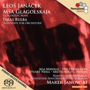 Janacek - Glagolitische Messe/Taras Bulba i gruppen Musikk / SACD / Klassisk hos Bengans Skivbutik AB (2036554)