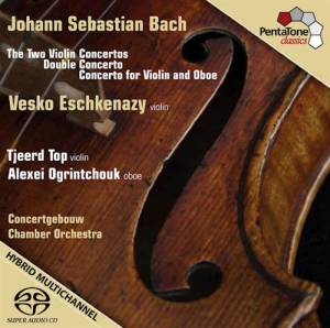 Bach - Concerto Für 2 Violinen/Violinkonze i gruppen Musikk / SACD / Klassisk hos Bengans Skivbutik AB (2036576)