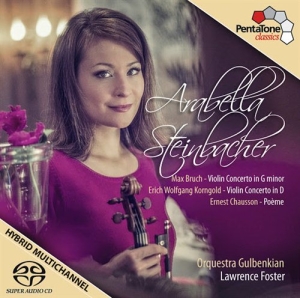 Bruch/Korngold/Chausson - Works For Violin & Orchestra i gruppen Musikk / SACD / Klassisk hos Bengans Skivbutik AB (2036581)