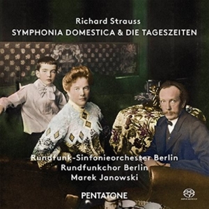 Strauss Richard - Symphonia Domestica i gruppen Musikk / SACD / Klassisk hos Bengans Skivbutik AB (2037180)