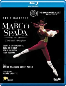 Auber - Marco Spada (Blu-Ray) i gruppen Musikk / Musikkk Blu-Ray / Klassisk hos Bengans Skivbutik AB (2037220)