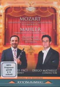 Mozart / Mahler - Concert For Basset Clarinet i gruppen DVD & BLU-RAY hos Bengans Skivbutik AB (2037229)