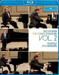 Beethoven Ludwig Van - Piano Sonatas, Vol. 2 (Bd) i gruppen Musikk / Musikkk Blu-Ray / Klassisk hos Bengans Skivbutik AB (2037323)