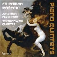 Friedman / Rózycki - Piano Quintets i gruppen CD hos Bengans Skivbutik AB (2037365)