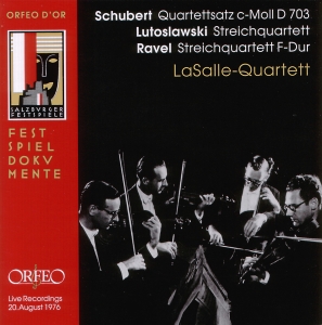 Ravel Maurice / Schubert Franz - String Quartet / String Quartet No. i gruppen CD hos Bengans Skivbutik AB (2040932)