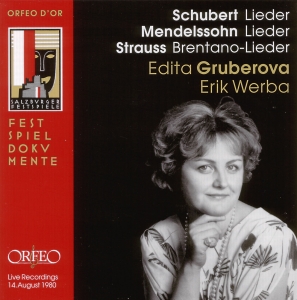 Mendelssohn / Schubert / Strauss - Liederabend i gruppen CD hos Bengans Skivbutik AB (2040935)