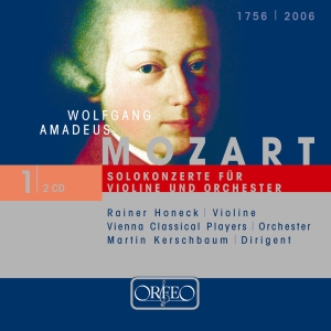 Mozart W A - Violin Concertos Nos. 2, 3 & 5 i gruppen CD hos Bengans Skivbutik AB (2040966)