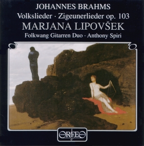 Brahms Johannes - Volkslieder / Zigeunerlieder i gruppen CD hos Bengans Skivbutik AB (2043725)