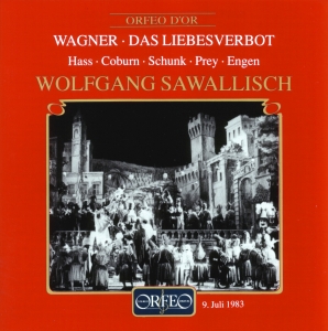 Wagner Richard - Das Liebesverbot (3 Cd) i gruppen CD hos Bengans Skivbutik AB (2044135)