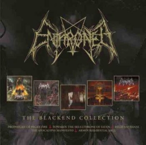 Enthroned - Blackend Years (4Cd) i gruppen CD hos Bengans Skivbutik AB (2056656)