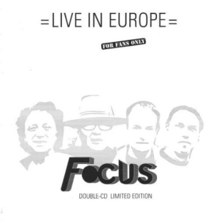 Focus - Live In Europe - Ltd.Ed. i gruppen CD hos Bengans Skivbutik AB (2060997)