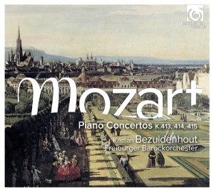 Bezuidenhout Kristian / Freiburger Barockorchester - Mozart Piano Concertos K. 413, 414, 415 i gruppen CD hos Bengans Skivbutik AB (2070001)