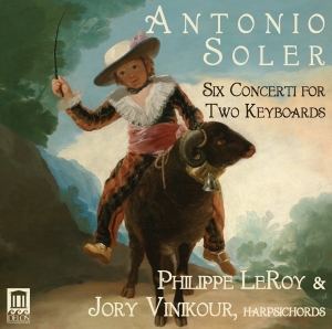 Philippe Leroy Jory Vinikour - Six Concerti For Two Keyboards i gruppen CD hos Bengans Skivbutik AB (2085756)