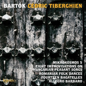 Tiberghien Cedric - Mikrokosmos 5 & Other Piano Music i gruppen CD hos Bengans Skivbutik AB (2100279)