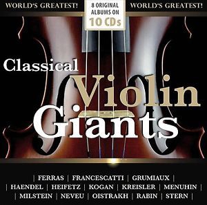 Various Artists - Classical Violin Giants i gruppen CD hos Bengans Skivbutik AB (2103306)