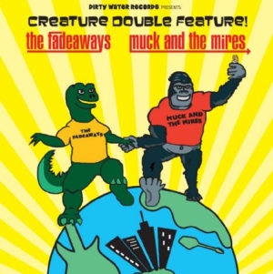 Fadeaways Vs. Muck And The Mires - Creature Double Feature! i gruppen VINYL hos Bengans Skivbutik AB (2108454)