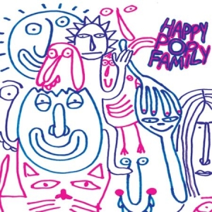 Monomyth - Happy Pop Family i gruppen VINYL hos Bengans Skivbutik AB (2116237)