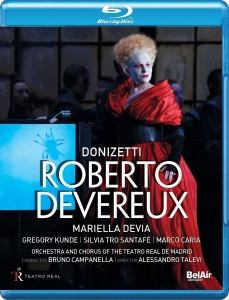 Mariella Devia Marco Caria Silvia - Roberto Devereux (Blu-Ray) i gruppen Musikk / Musikkk Blu-Ray / Klassisk hos Bengans Skivbutik AB (2168128)