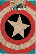 Captain America - Door mat Captain America i gruppen MERCH hos Bengans Skivbutik AB (2218623)