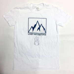 Livet På Faktura - T-shirt Vit i gruppen Livet På Faktura hos Bengans Skivbutik AB (2219848)