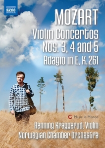 Henning Kraggerud Norwegian Chambe - Violin Concertos Nos. 3-5 (Dvd) i gruppen DVD & BLU-RAY hos Bengans Skivbutik AB (2235763)