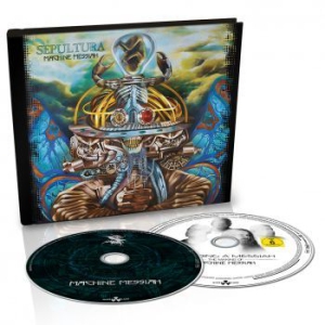 Sepultura - Machine Messiah (CD+DVD) i gruppen Musikk / DVD+CD / Metal/ Heavy metal hos Bengans Skivbutik AB (2239288)