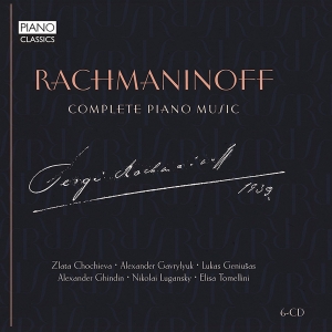 Zlata Chochieva Alexander Gavrylyu - Complete Piano Music (6 Cd) i gruppen CD hos Bengans Skivbutik AB (2246025)