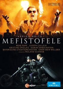 Pape Calleja Bayerisches Staatsor - Mefistofele (Dvd) i gruppen DVD & BLU-RAY hos Bengans Skivbutik AB (2246041)