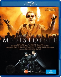 Pape Calleja Bayerisches Staatsor - Mefistofele (Bd) i gruppen Musikk / Musikkk Blu-Ray / Klassisk hos Bengans Skivbutik AB (2246042)