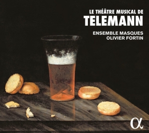 Ensemble Masques Olivier Fortin - Le Théâtre Musical De Telemann i gruppen VI TIPSER / Julegavetips CD hos Bengans Skivbutik AB (2246048)