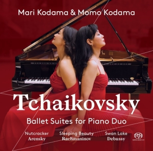 Mari Kodama Momo Kodama - Ballet Suites For Piano Duo i gruppen Musikk / SACD / Klassisk hos Bengans Skivbutik AB (2246077)