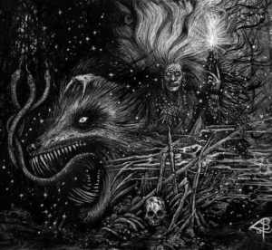 Grafvitnir - Obeisance To A Witch Moon i gruppen CD hos Bengans Skivbutik AB (2249445)