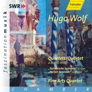 Wolf Hugo - Serenade For String Quartet (Italia i gruppen CD hos Bengans Skivbutik AB (2250686)