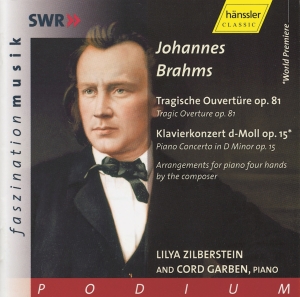 Brahms Johannes - Klavierkonzert D-Moll Op. 15/Tragis i gruppen CD hos Bengans Skivbutik AB (2250698)