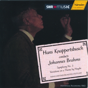 Brahms Johannes - Symphony No. 3 & Variations On A Th i gruppen CD hos Bengans Skivbutik AB (2250768)