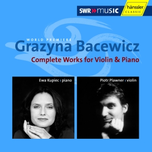 Bacewicz Grazyna - Sonatas For Violin & Piano i gruppen CD hos Bengans Skivbutik AB (2250787)