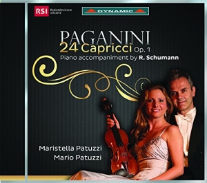 Maristella Patuzzi Mario Patuzzi - 24 Capriccio, Op. 1 i gruppen VI TIPSER / Julegavetips CD hos Bengans Skivbutik AB (2253525)