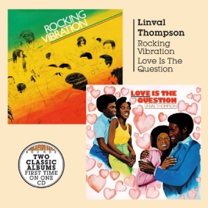 Linval Thompson - Rocking Vibration & Love Is The Que i gruppen CD hos Bengans Skivbutik AB (2255066)