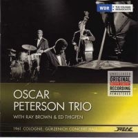 Peterson Oscar (Trio) - 1961 Cologne, Gurzenich Concert Hal i gruppen CD hos Bengans Skivbutik AB (2258561)