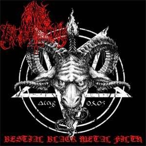 Anal Blasphemy - Bestial Black Metal Filth i gruppen CD hos Bengans Skivbutik AB (2263034)