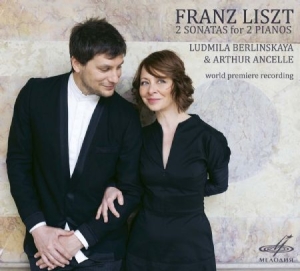 Ludmila Berlinskaya Arthur Ancelle - 2 Sonatas For 2 Pianos i gruppen CD hos Bengans Skivbutik AB (2279592)