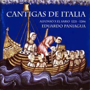 Paniagua Eduardo - Cantigas De Italia i gruppen CD hos Bengans Skivbutik AB (2281246)